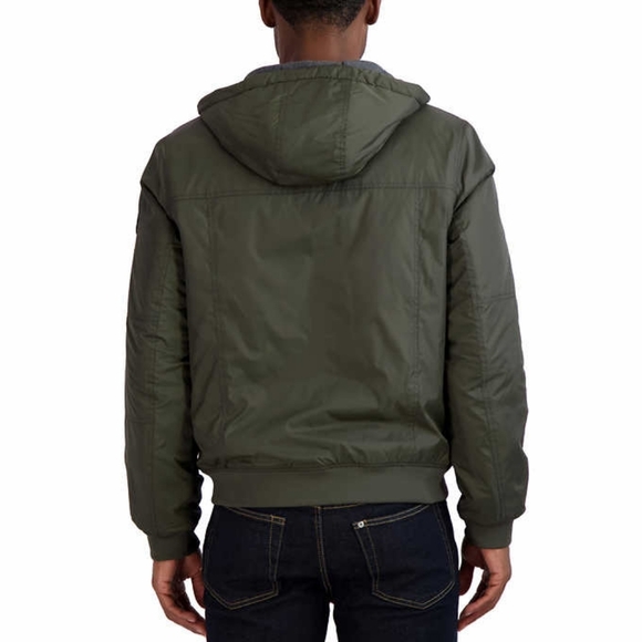 Gerry Men’s Hooded Bomber Jacket - Picture 3 of 6